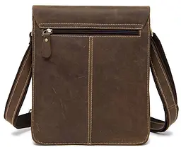 Чоловіча шкіряна сумка Vintage 27,5х22х5 см sum0012921 - мініатюра 3