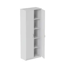 Шафа Анжело Ferrum-decor на 5 полиць 2 двері 1900x700x380 ДСП Біла 16 мм (FRD-105013)