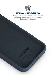 Чохол ArmorStandart ICON2 MagSafe для Apple iPhone 17e / 16e Midnight Blue - мініатюра 7