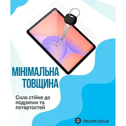 Скло захисне BeCover Samsung Galaxy Tab S11 (SM-X730/X736) 11.0" (714612) - мініатюра 3
