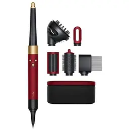 Мультистайлер Dyson Airwrap id multi-styler and driver Curly+Coily Red Velvet/Gold (596928-01)