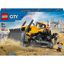Конструктор LEGO City Желтый бульдозер 682 детали (60466)