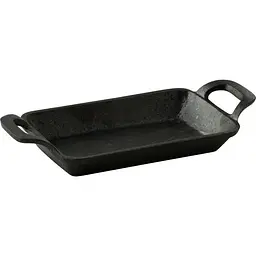 Чавунна мініформа з серверовочною дошкою MasterPro Foodies cook&share 17x10 см (BGMP-3807-EM) - мініатюра 5