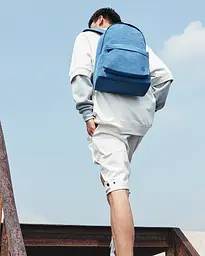 Рюкзак RunMi 90 Ninetygo Youth College Backpack Light Blue 15L - мініатюра 3