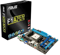 Материнська плата Asus F1A55-M LX3 Socket FM1 (F1A55-M LX3) Б/В - мініатюра 1