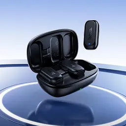 Мікрофонна радіосистема Hoco L26 AI USB-C Black (6942007677011) [176327] - мініатюра 8