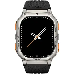 Смарт-годинник тактичний Kospet Tank M3 ULTRA Silver (KTM0003US) - мініатюра 3
