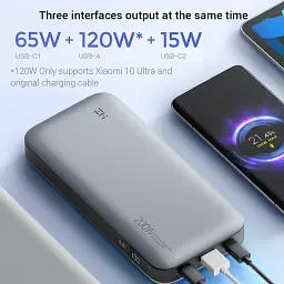 Зовнішній акумулятор ZMI no20 qb826 25000 м*А·год 200W - мініатюра 7