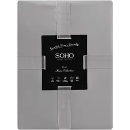 Комплект постільної білизни Soho Duet євро Grey/Graphite (Євро Duet 200*230 Grey/Graphite) - мініатюра 3