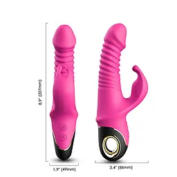 Вібратор Thrusting Vibrator Zing Pink - мініатюра 4