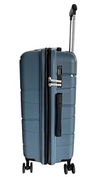 Валіза середня M Worldline Airtex 289 поліпропілен Синій - мініатюра 4