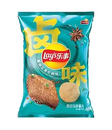 Чіпси Lay's Five Spiced Braised Beef Flavor 60 г