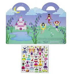 Наліпки Melissa & Doug Феї об'ємні багаторазові (MD19414) - мініатюра 3