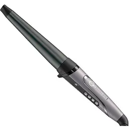 Плойка ProLuxe конусна темп.режимів-9 D-19-32mm 130-210С кераміка сріблястий Remington teh0017482