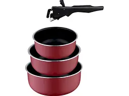Набір каструль Bergner Click & cook (BG-31608-RD)