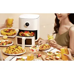 Аерофритюрниця [мультипіч] Xiaomi Smart Air Fryer Pro 4L MAF05 біла [82341] - мініатюра 12