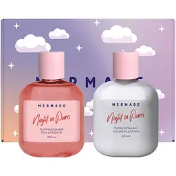 Парфумований набір для тіла Mermade Night In Paris, гель для душу, 200 мл + лосьйон для тіла, 200 мл - мініатюра 2