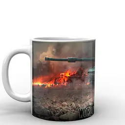 Кухоль GeekLand World of Tanks танк WT.02.060 330 мл білий - мініатюра 2