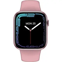 Розумний годинник Smart Watch Series 7 HW37 Plus рожевий - мініатюра 2