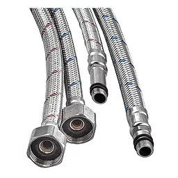 Гнучке підведення Champion FH-01-F1/2"xM10-60 нержавійка (пара) AC0669 - мініатюра 2