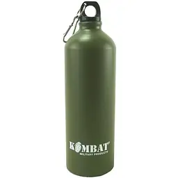 Фляга Kombat UK Aluminium Water Bottle 1000 ml Оливковий (KB-AWB1000-OLGR)