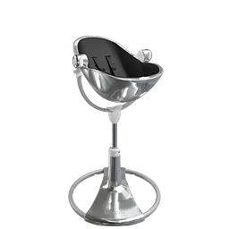 Стільчик для годування Bloom Fresco Silver/Midnight black (E10535-S\E10516-MBL) - мініатюра 5
