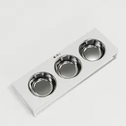 Hollky Base Bar — три миски на підставці (3 × 0,45 л) - мініатюра 7