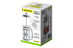 Френч-прес Maestro MR-1663-600-BLUE 600мл пластик небесний - мініатюра 3