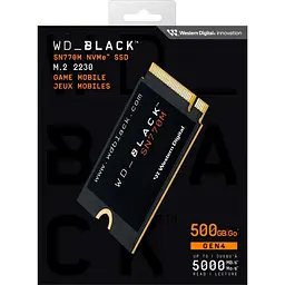 Накопичувач SSD Western Digital m.2 NVMe 500GB WD Black SN770M 512 480 (WDS500G3X0G-00CHY0) - мініатюра 4
