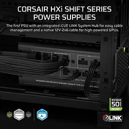 Блок живлення Corsair HX1000i 1000W 80+ Platinum (CP-9020265-EU) - мініатюра 7