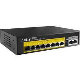Комутатор мережевий Netis (P110C) - мініатюра 2