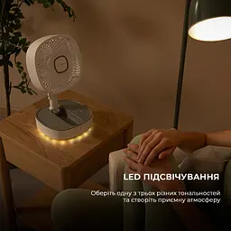 Портативний вентилятор CECOTEC Telescopic fan EnergySilence 1000 FoldAir Portable - мініатюра 8