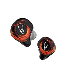 Бездротові Bluetooth навушники Sabbat G12 Elite Truth з підтримкою ігрового режиму чорно-помаранчеві - мініатюра 3