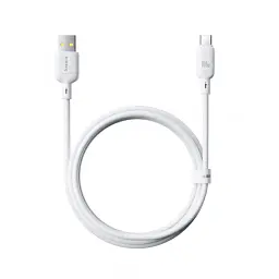 Кабель Baseus Silky Series Cable USB to Type-C 100W 1m P10377703213-00 White - мініатюра 3