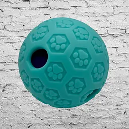 Іграшка-м'яч для собак Derby Dog Paw Squeaky Chewing Ball Blue S