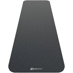Коврик для йоги Hop-Sport HS-NB015GM NBR 1,5см чорний - мініатюра 2