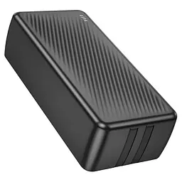 Зовнішній акумулятор BOROFONE BJ57B Graceful 22.5W+PD20W fully compatible power bank with cable(30000mAh) Black (6941991116469) - мініатюра 3