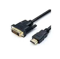 Кабель DVI-HDMI Atcom DVI-HDMI 2-ferite 1.8м