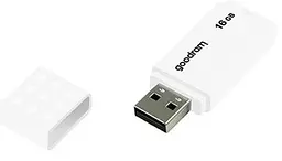 Флеш накопичувач USB 16Gb Goodram UME2, білий, USB 2.0, до 20/5 МБ/с (UME2-0160W0R11)