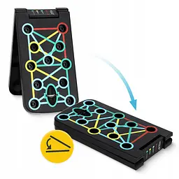 Упори (дошка) для віджимань зі змінним хватом 4FIZJO Push-up Board (P-5907739312785) - мініатюра 5
