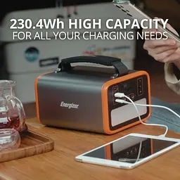 Зарядна станція Energizer 150Вт (230Вт/г) 2xDC, LiFePO4, USB-C PD 60Вт - мініатюра 6