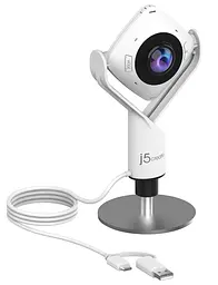 Веб-камера j5create JVCU360-N USB A/C (JVCU360-N) - мініатюра 1