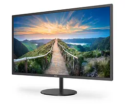 TFT 31.5` AOC Q32V4, IPS, QHD, DP, HDMI, колонки, чорний - мініатюра 2