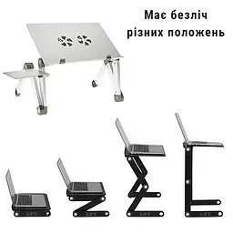 Столик для ноутбуку UFT T6 Silver 17" - мініатюра 6