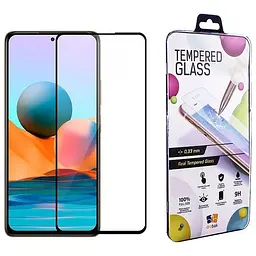 Скло захисне Drobak Xiaomi Redmi Note 10 Pro Black Frame A+ (494923)