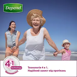 Урологічні прокладки Depend Super Pad 8 шт. (5029053546186//5029053561608) - мініатюра 3