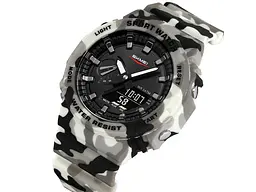 Чоловічий наручний годинник 2351CMGY Camo Grey Skmei acs0029981 - мініатюра 3