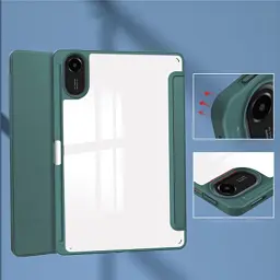 Чохол до планшета BeCover Soft Edge TPU Xiaomi Redmi Pad 2 11.0" Dark Green (713658) - мініатюра 4
