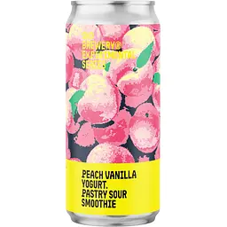 Пиво Sho Brewery Peach Vanilla Yogurt світле нефільтроване 0.33 л