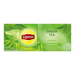 Чай зелений Lipton Classic, 32 г (25 шт. х 1.3 г) (917461) - мініатюра 2